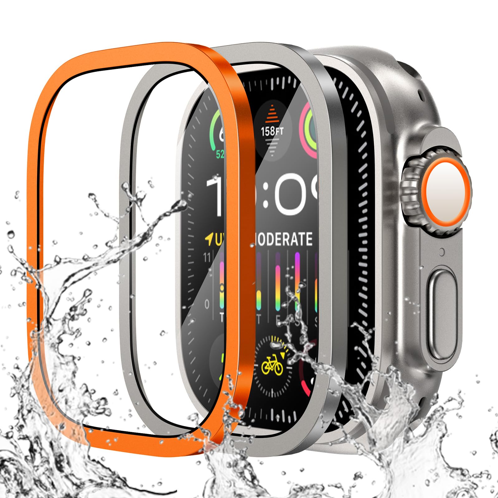 Smartwatch Straps & Accessories - Kaca antigores untuk jam tangan Apple,