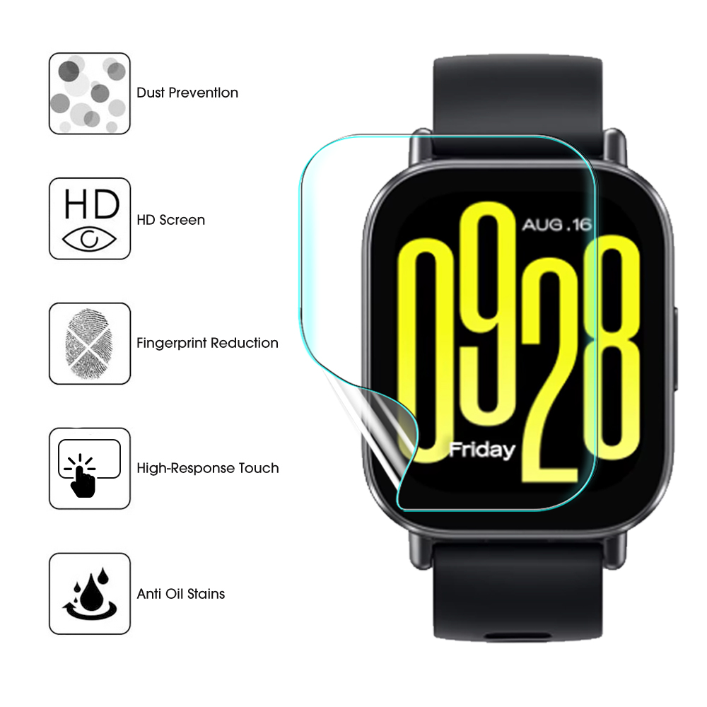 Xiaomi Smartwatch Accessories - Film Hidrogel untuk Xiaomi Redmi Watch