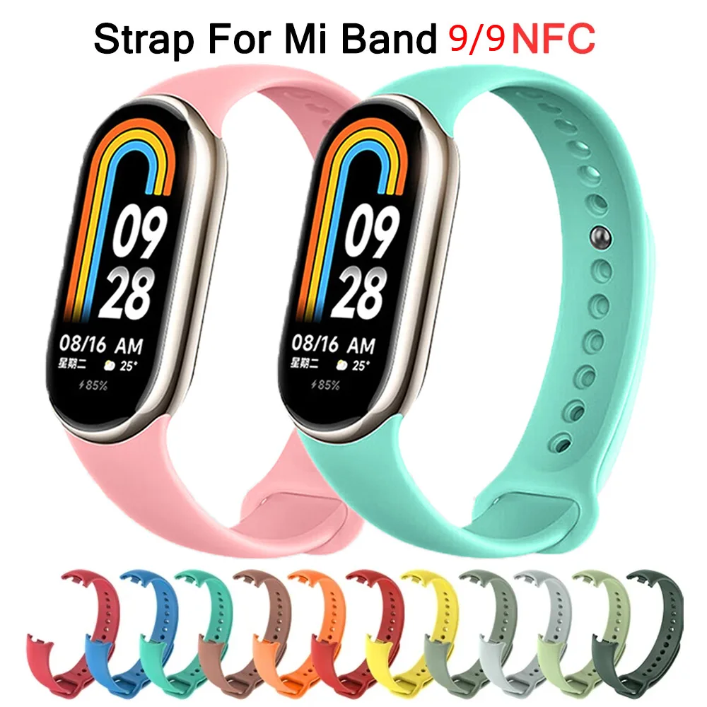 Silicone Band Replacement - Tali untuk Xiaomi Mi Band 9/9