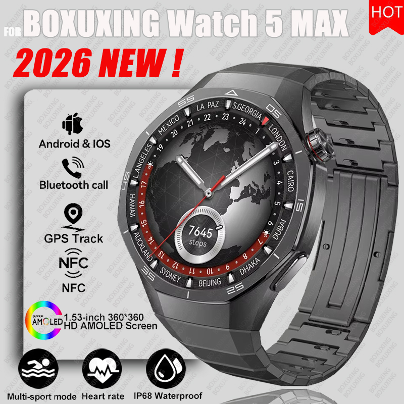 Smartwatch Faces - Jam Tangan BOXUXING 5 MAX 2026