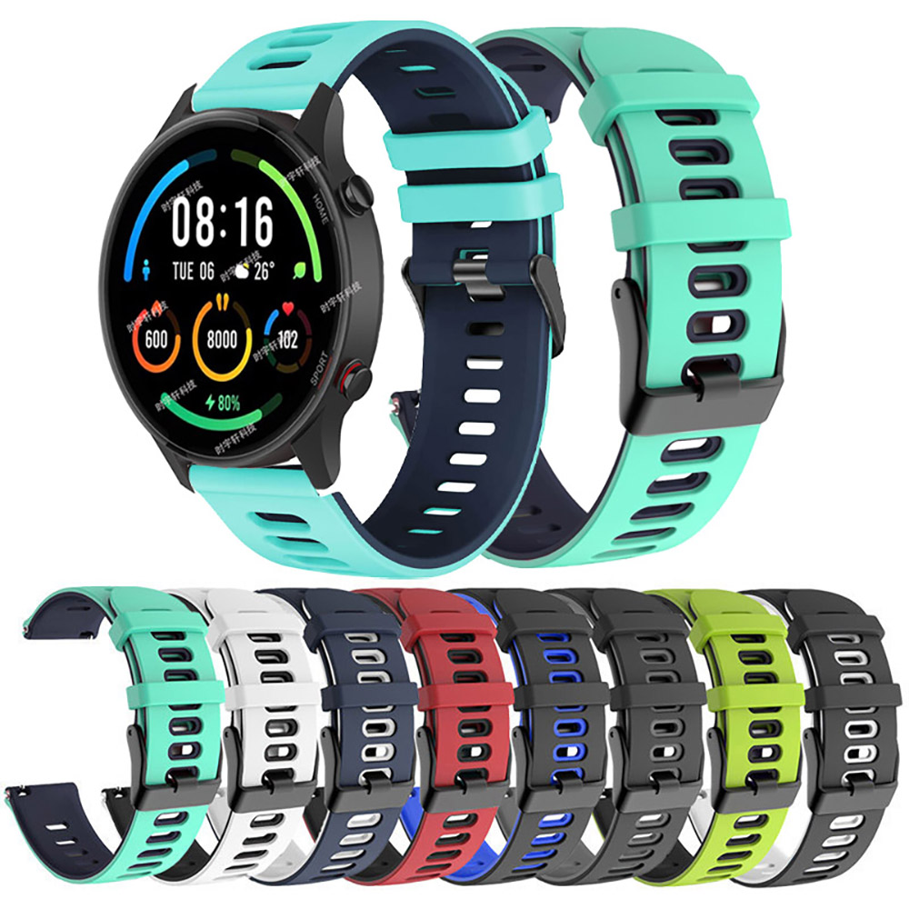 Xiaomi Smartwatch S3 Accessories - Tali Olahraga Dua Warna 22Mm untuk