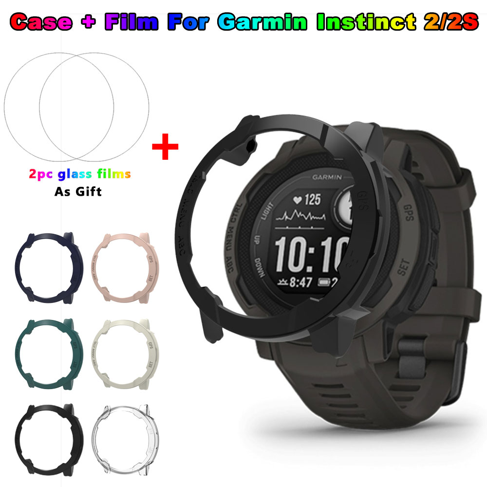 Android Smartwatch Accessories - Casing PC Pelindung + Film Kaca