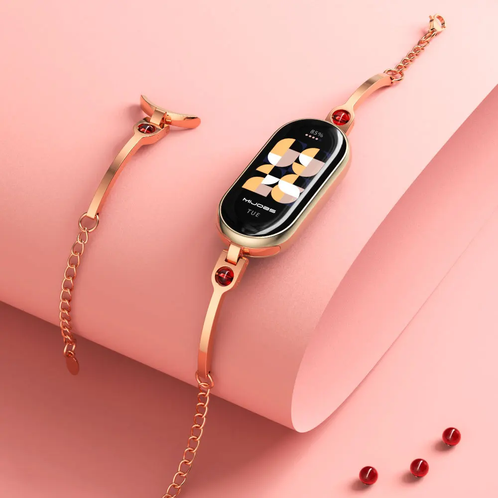 Android Smartwatch Accessories - Tali pengganti baja tahan karat untuk