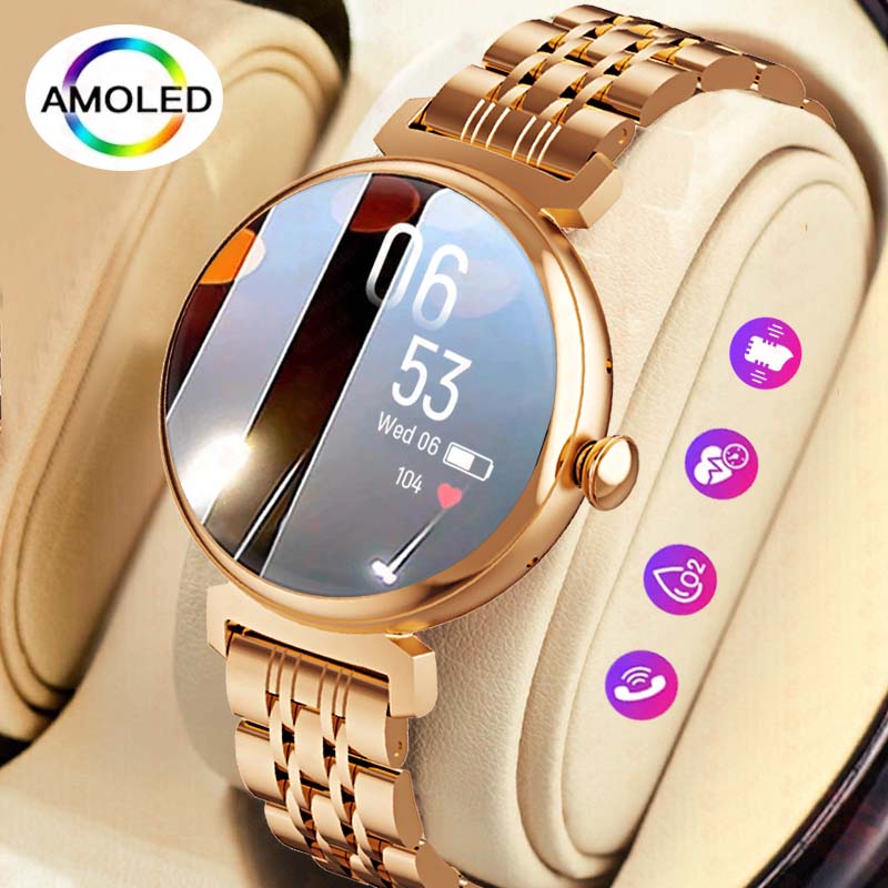 Smartwatch Faces - Layar AMOLED 1.04 inci jam tangan