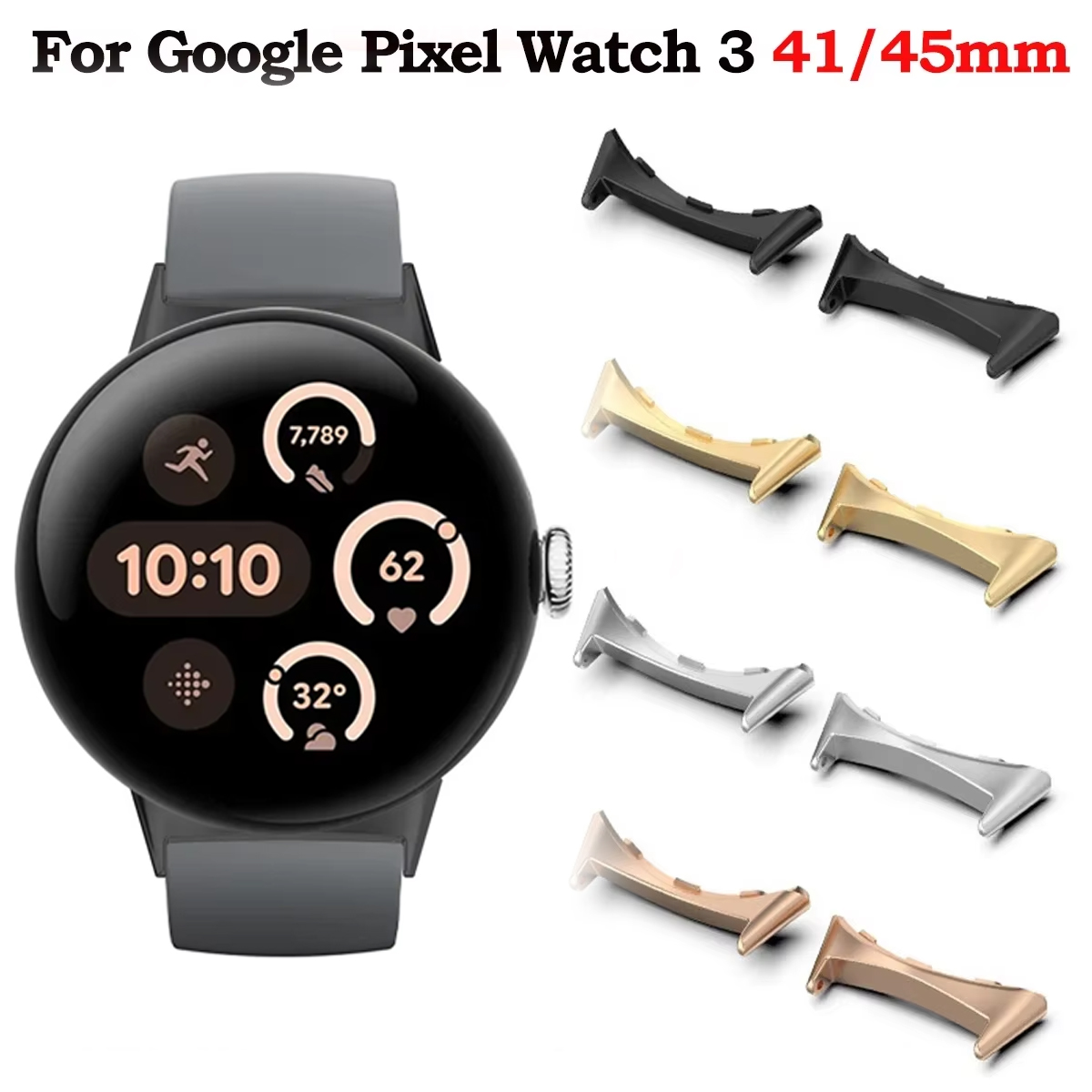 Adaptor konektor tali jam tang - Smartwatch Straps & Accessories ulasan dan harga