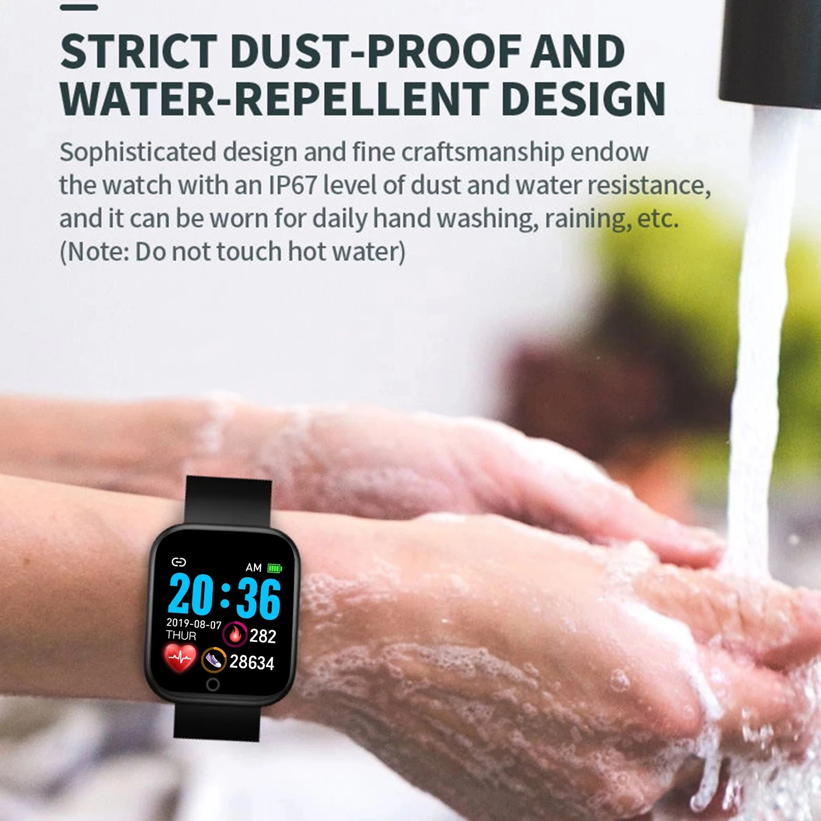 Jam Tangan Pintar Pria Wanita  - Android Smartwatch Accessories ulasan dan harga