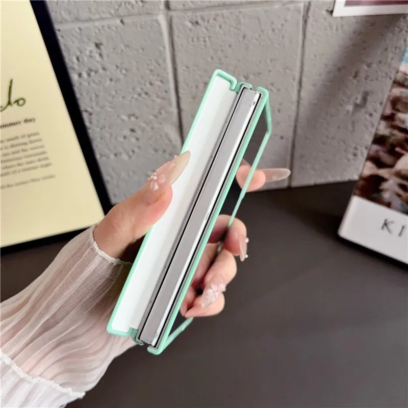 Casing Kulit Warna Permen Matt - Screen Protector Film ulasan dan harga