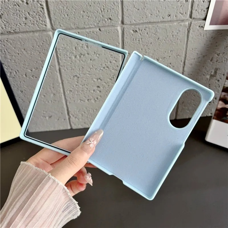 Casing Kulit Warna Permen Matt - Screen Protector Film ulasan dan harga