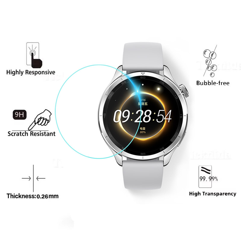 Kaca Tempered untuk Xiaomi Mi  - Xiaomi Smartwatch S3 Accessories ulasan dan harga
