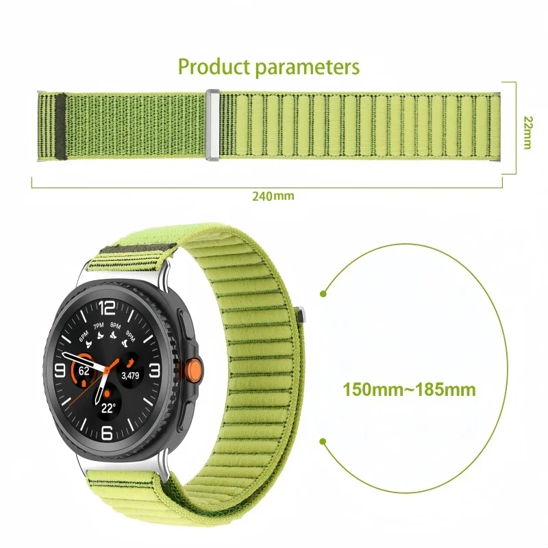 Tali Nilon Bernapas untuk Sams - Samsung Smartwatch Ultra Accessories ulasan dan harga
