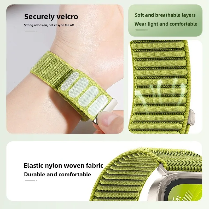 Tali Nilon Bernapas untuk Sams - Samsung Smartwatch Ultra Accessories ulasan dan harga