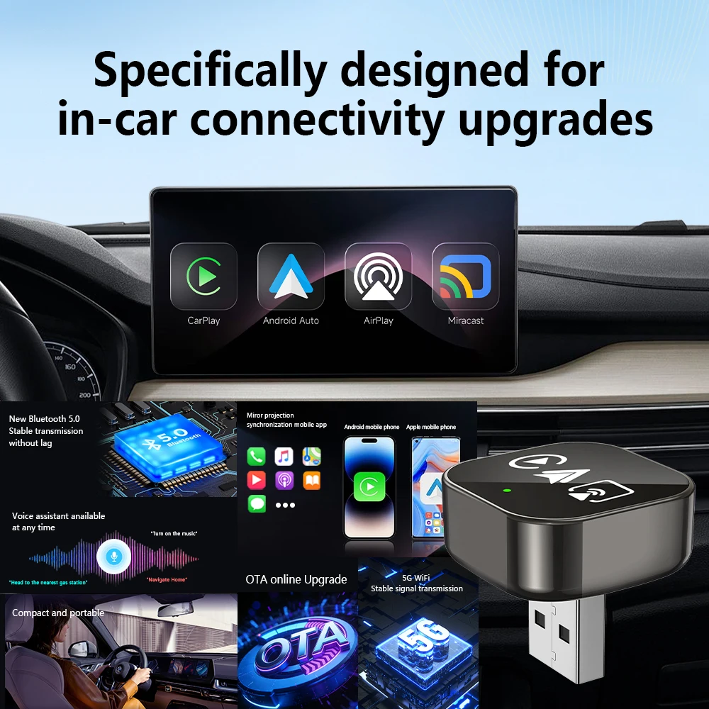 CarRocket Wireless Carplay Sma - Smartwatch Universal ulasan dan harga