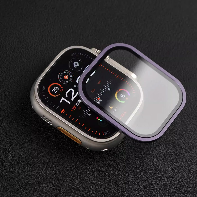 Kaca Tempered untuk Apple Watc - Smartwatch Straps & Accessories ulasan dan harga