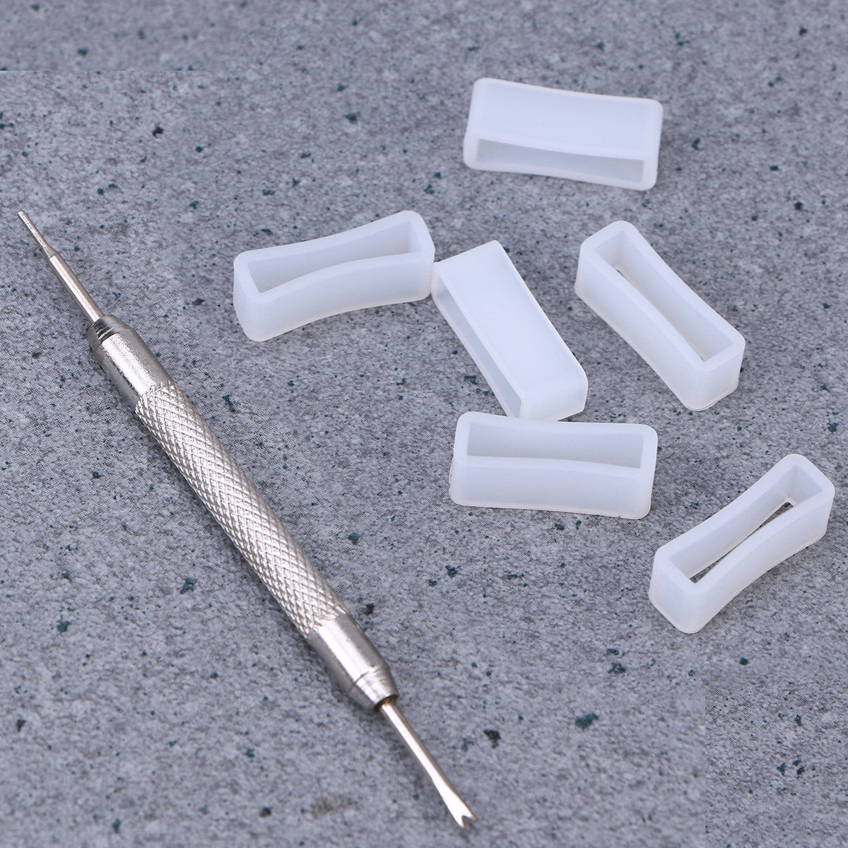 6Pcs Tali Pengikat Jam Tangan  - Silicone Band Replacement ulasan dan harga