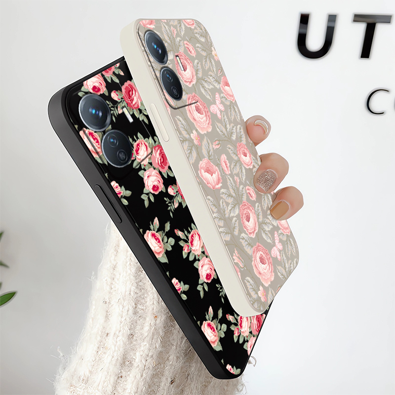Casing Ponsel Motif Bunga Keci - Vivo Y28 ulasan dan harga