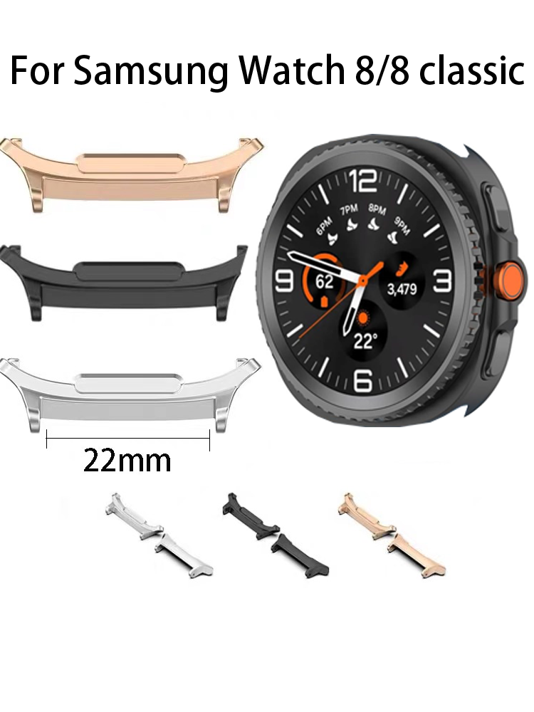 Konektor Gelang Jam 22Mm untuk - Smartwatch Straps & Accessories ulasan dan harga
