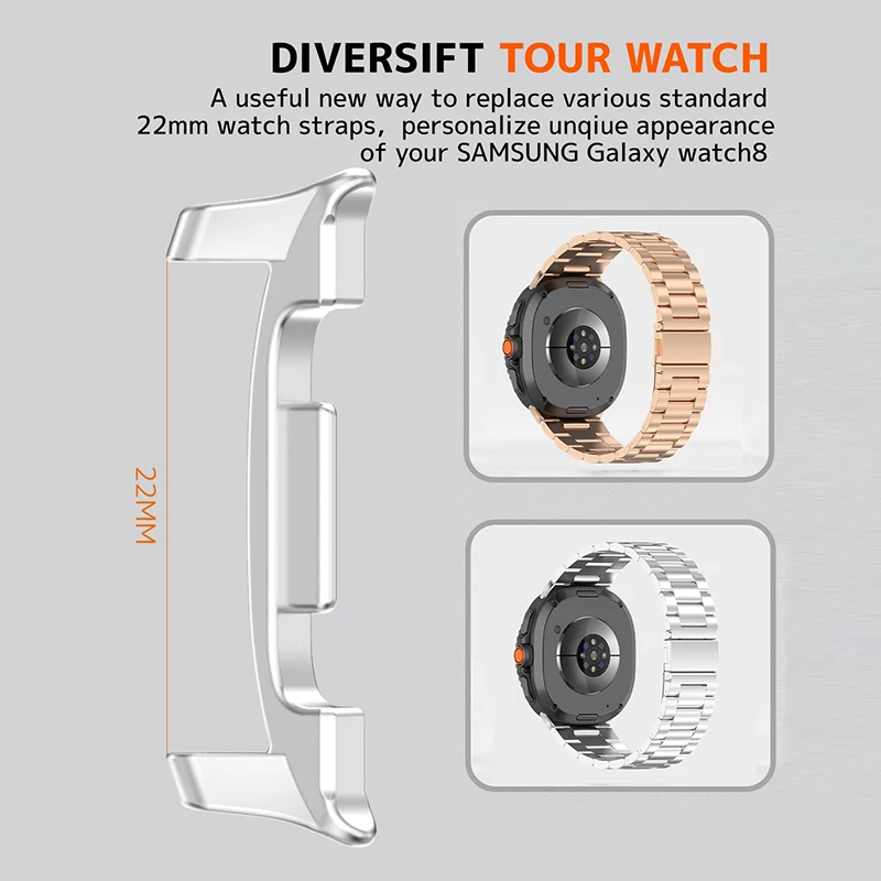 Konektor Gelang Jam 22Mm untuk - Smartwatch Straps & Accessories ulasan dan harga