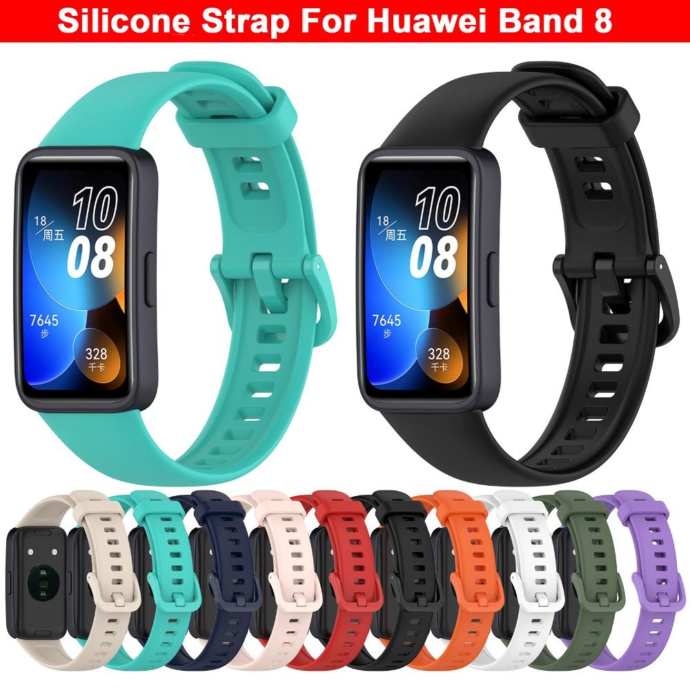 Tali untuk Huawei Band 8 gelan - Silicone Band Replacement ulasan dan harga