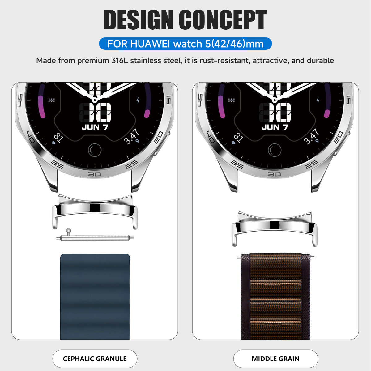2 Buah Adaptor untuk Jam Tanga - Watch Band Connector ulasan dan harga